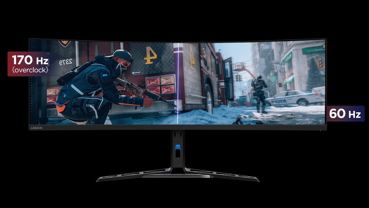 Lenovo Legion R45w-30 44.5-inch VA Curved DualQHD 170Hz USB-C