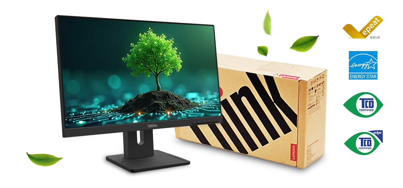 ThinkVision E22-40(21.5型/1920×1080/IPS/スピーカー/高さ・縦回転