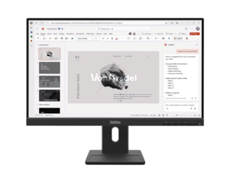 ThinkVision E22-40(21.5型/1920×1080/IPS/スピーカー/高さ・縦回転