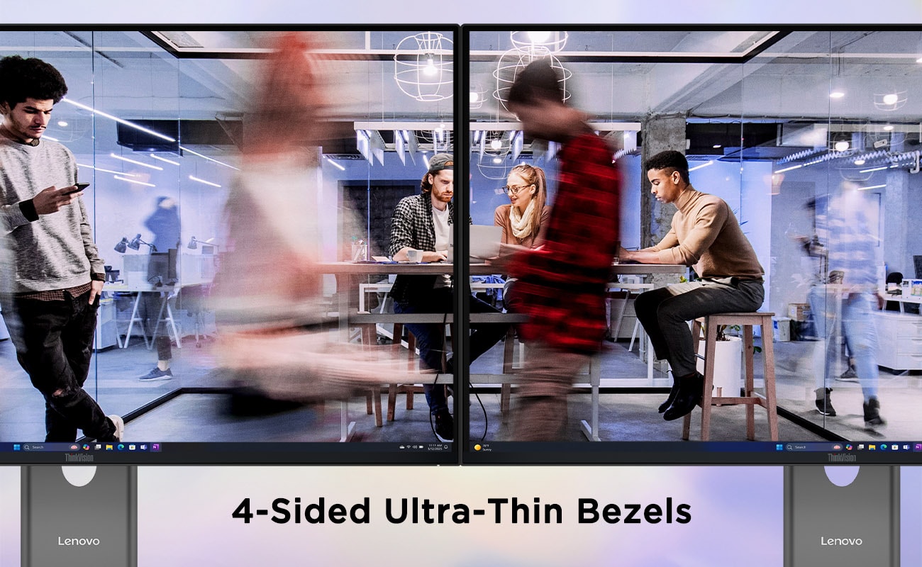 4-sided ultra-thin bezels