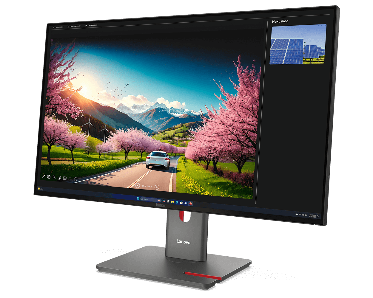 Lenovo ディスプレイ モニター ThinkVision P32UD-40(31.5型/3840×2160/IPS/USB-C/高さ・縦回転