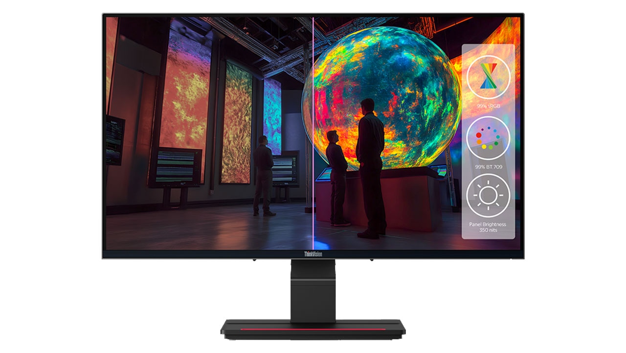 ThinkVision T24D-4t(23.8型/1920×1080/IPS/マルチタッチ/USB-C