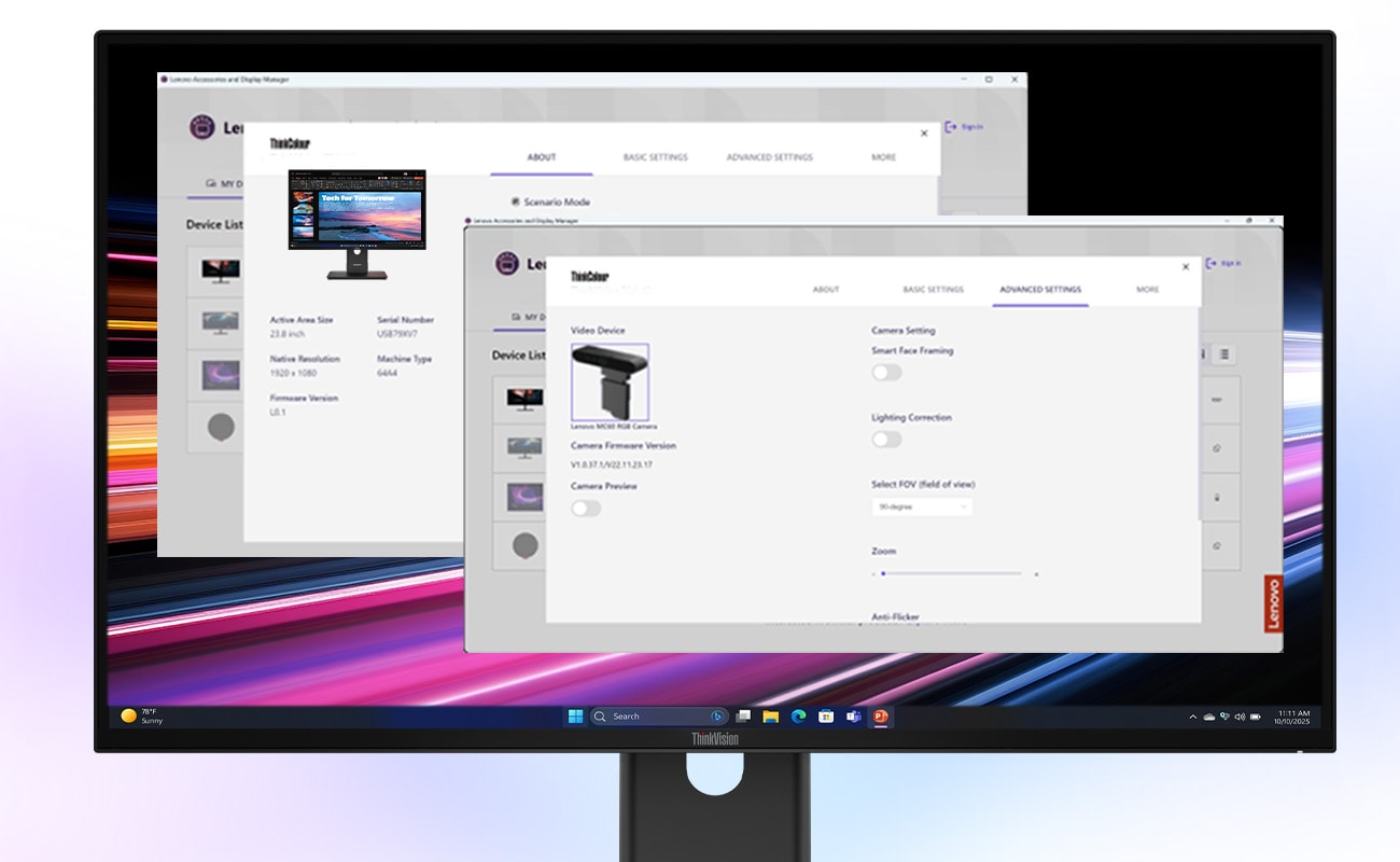 Lenovo Accessory and Display Manager