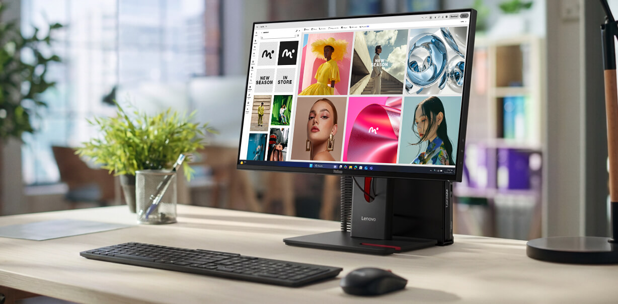ThinkVision T27D-40(27型/1920×1080/IPS/USB-C/高さ・縦回転