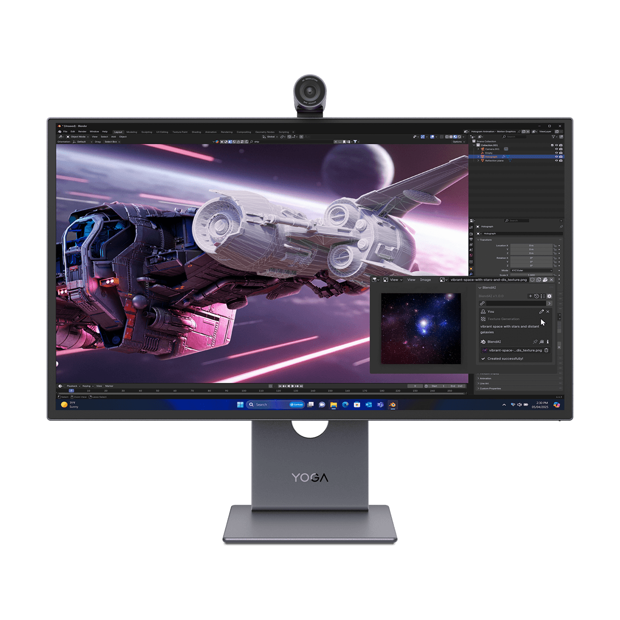 Lenovo Yoga Pro 27UD-10（26.5型/3840×2160/有機EL/120Hz/USB hub/4K