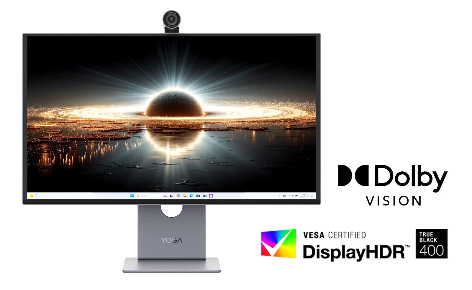 Lenovo Yoga Pro 27UD-10（26.5型/3840×2160/有機EL/120Hz/USB hub/4K