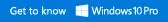 Get to know Windows 10