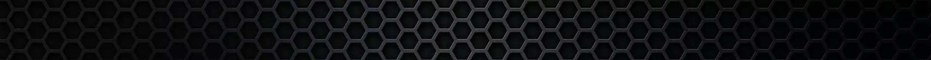 Black background with grey hexagons