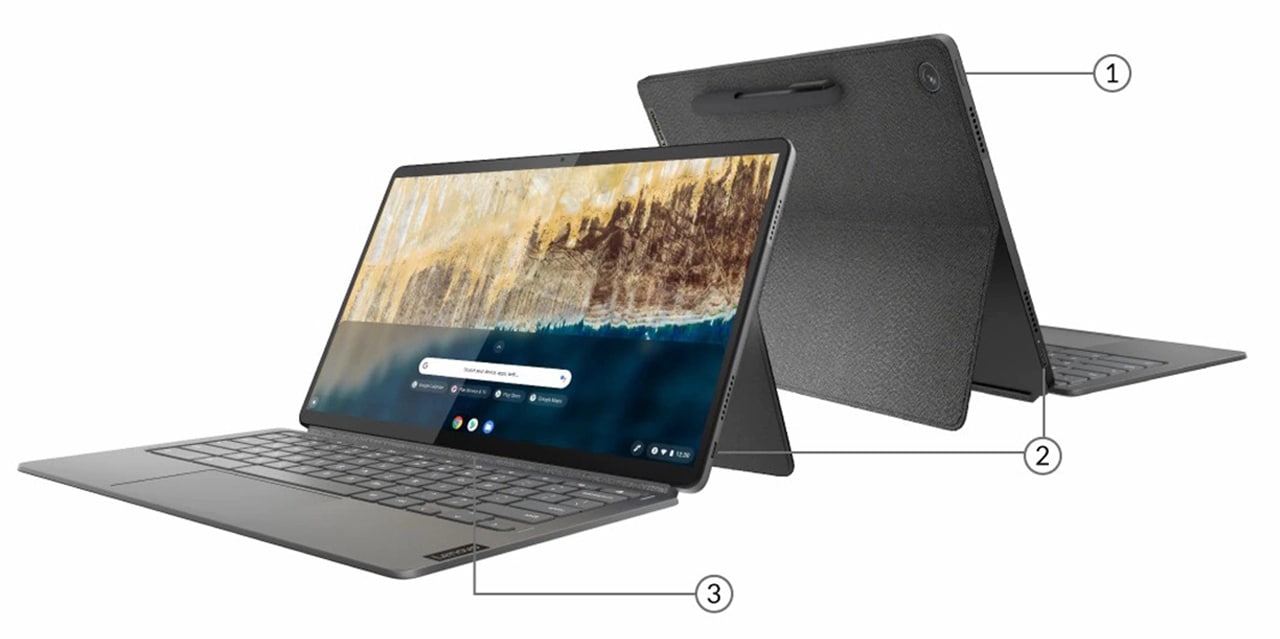 Lenovo IdeaPad Duet 5 Chromebook 13.3 OLED 1920x1080 Touch 2in1