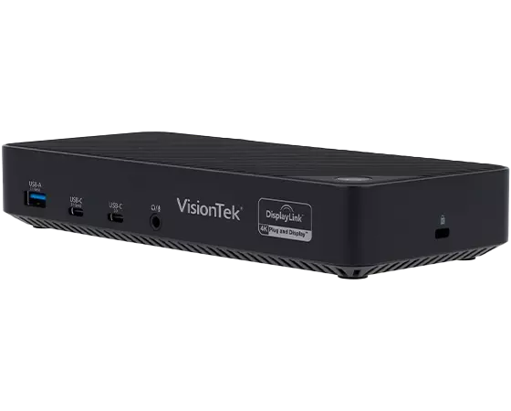 Photos - Other for Laptops VisionTek VT7000 USB-C Docking Station 3x 4K Displays, 100W Power Delivery 