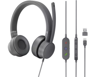 Lenovo Go Wired ANC Headset | GXD1C99243 | GXD1C99243 | Lenovo US