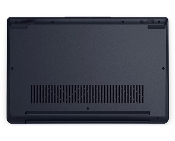 Vue de dessous du capot du Lenovo IdeaPad 3 Gen 7 14'' AMD.