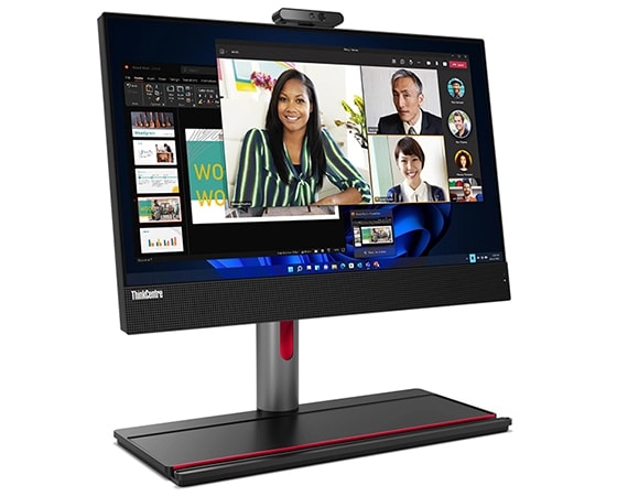 Lenovo ThinkCentre M70a Gen 3 edestä kuvattuna