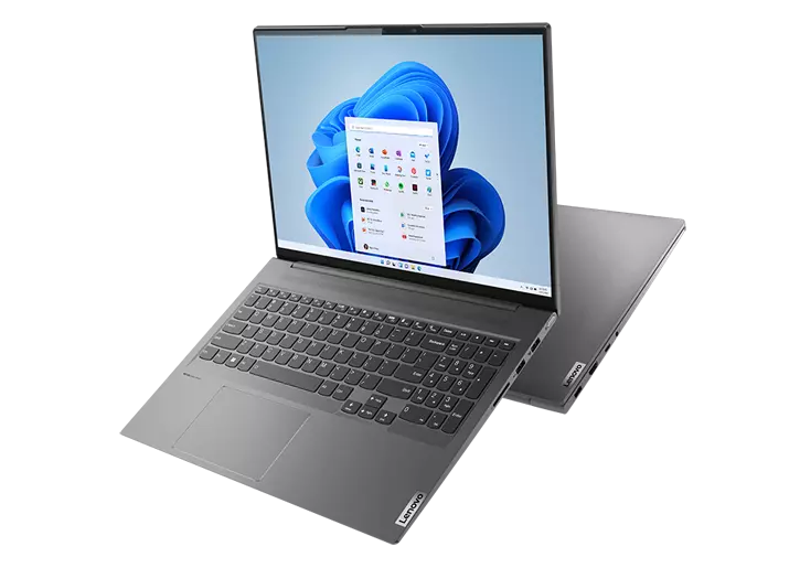 Lenovo Slim 7 (16″ AMD)  Slim laptop with AMD Ryzen™ H-Series