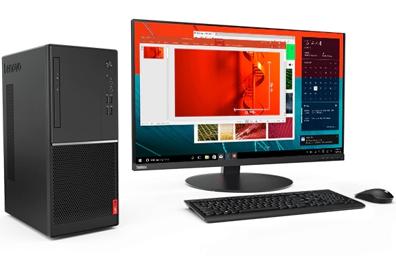 Lenovo V55t tower desktop PC | AMD-powered business desktop PC 