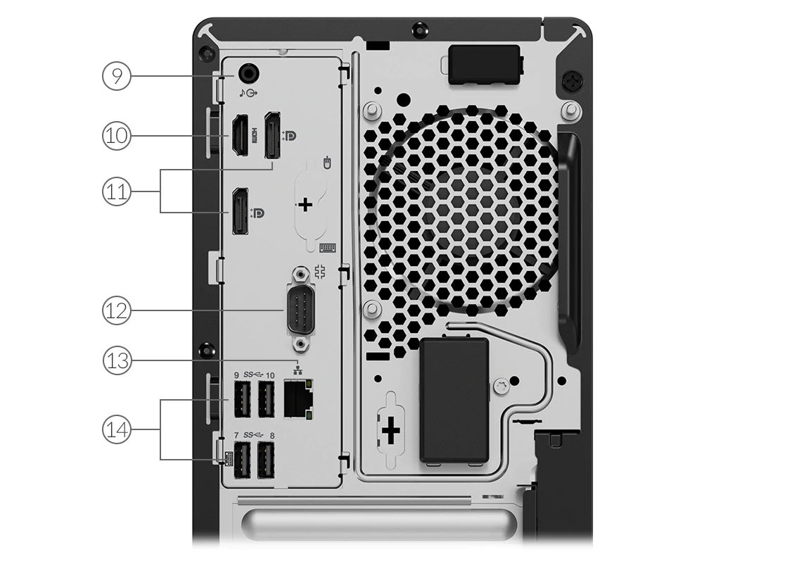 ThinkCentre M80t | Enterprise-level tower PC with optional Intel vPro ...