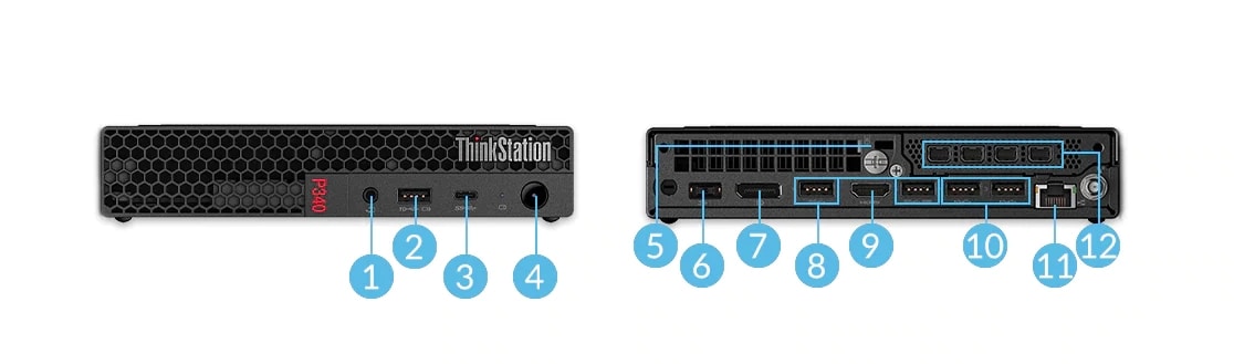 ThinkStation P340 Tiny | コンパクトなワークステーション