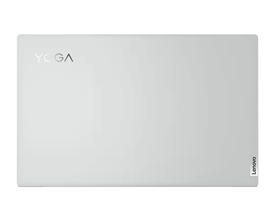 Yoga Slim 7 Carbon Gen 6 (14" AMD), Cloud Grey, top view, top closed