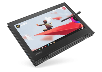 Lenovo 500e Chromebook | ペン入力に対応した教育向け回転型マルチ