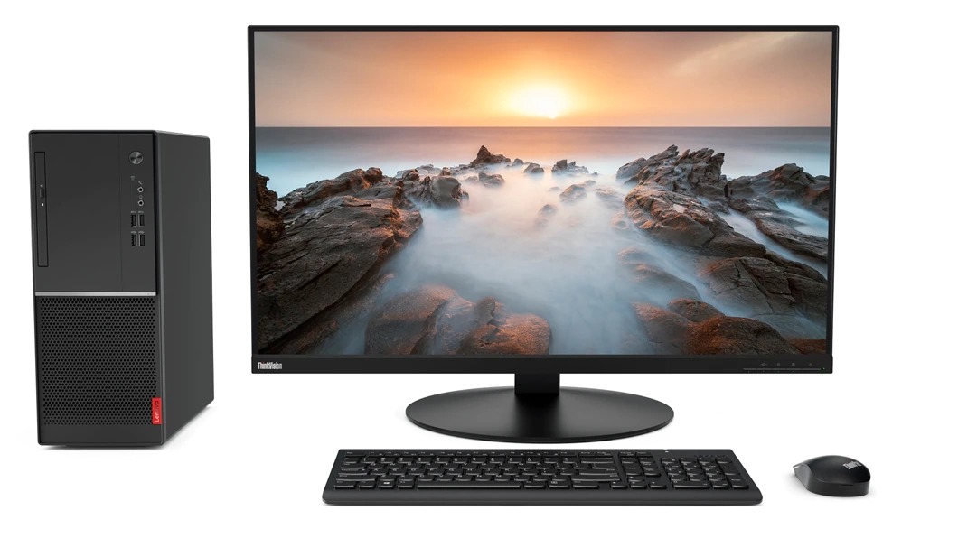 Lenovo パソコン　Lenovo V530 Mini-Tower Lenovo V530  Mini-Tower (AMD) | ビジネス向けタワー型