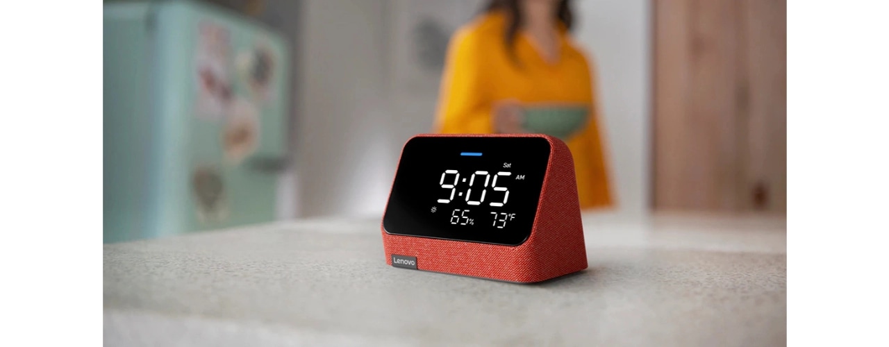 Lenovo presenta su nuevo despertador inteligente con Alexa integrado, Gadgets