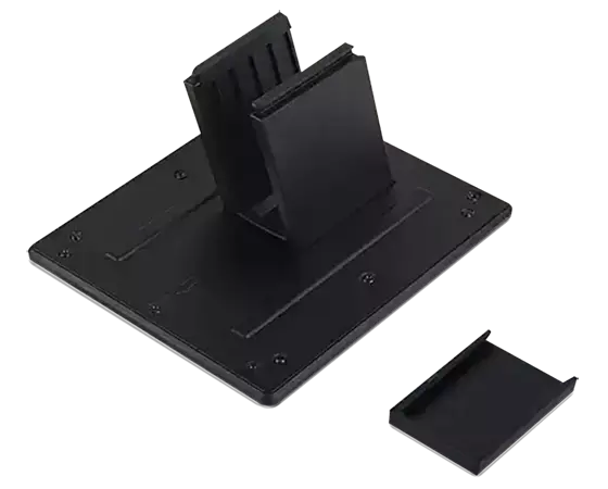 Aerial view of ThinkCentre Tiny Clamp Bracket Mounting Kit II, an optional mounting bracket for ThinkCentre M60q Chromebox Enterprise