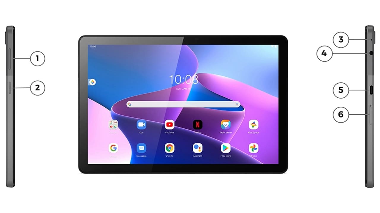 Tab M10 Gen 3 | Family entertainment & learning tablet with 10.1 