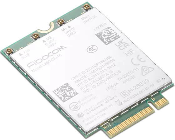 ThinkPad Fibocom L860-GL-16 CAT16 4G LTE WWAN Module for ThinkPad X1 Carbon Gen 10