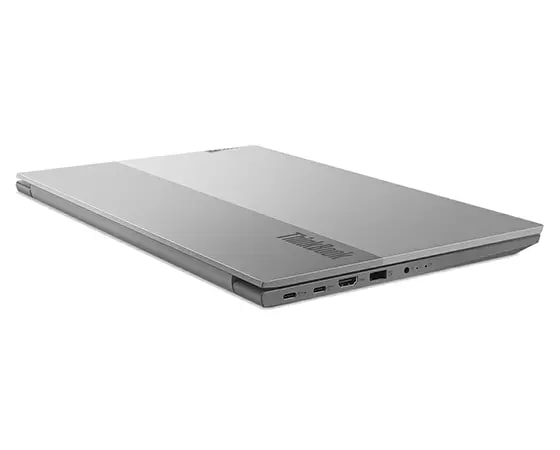 Lenovo ThinkBook 15 Gen 4 (15" AMD) laptop – ¾ left-rear view, lid closed
