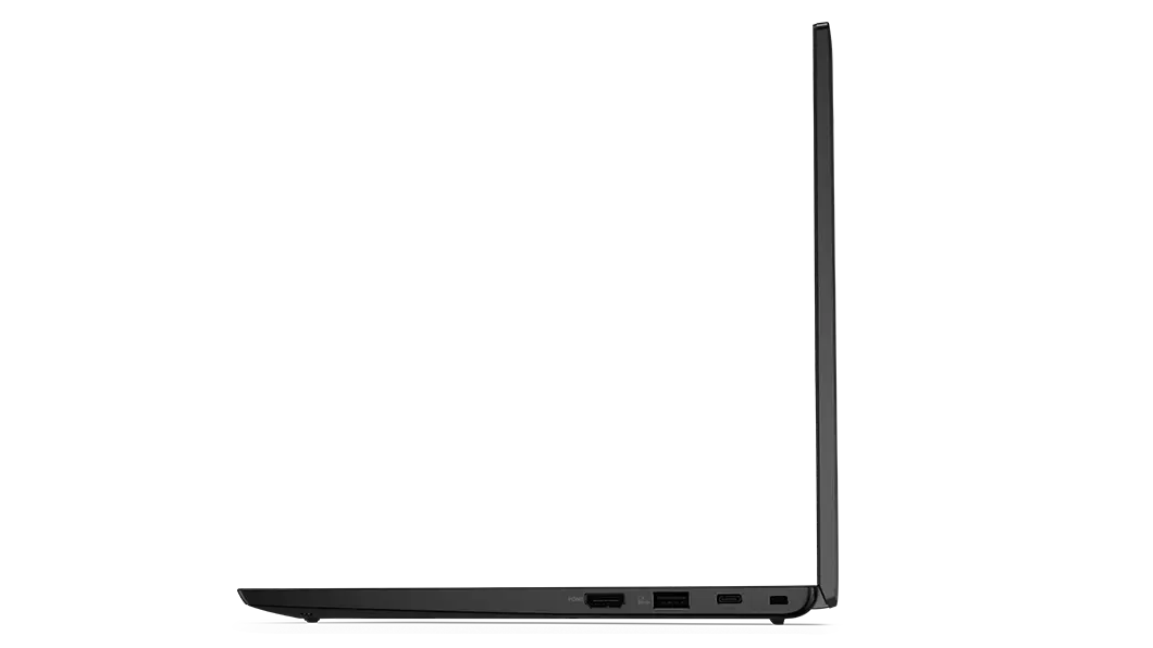 ThinkPad L13 Gen 3 laptop left side profile view