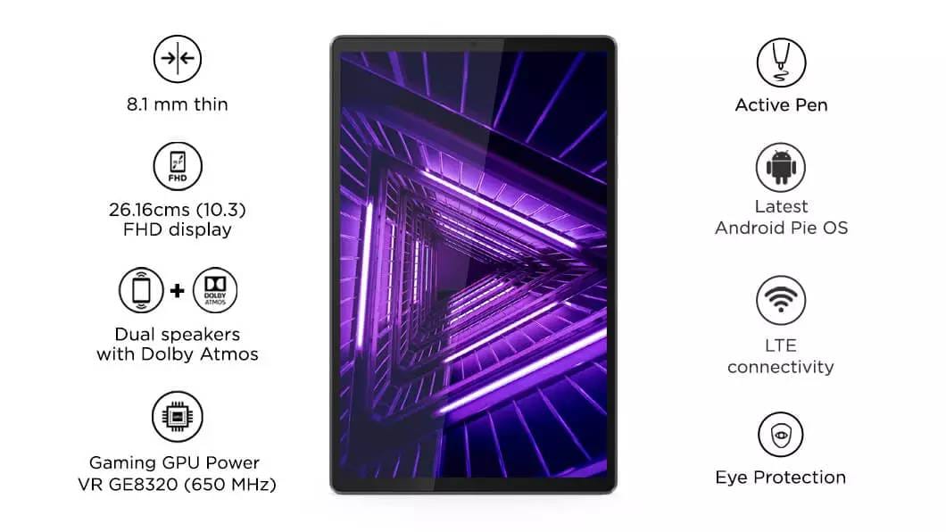 Tab M10 FHD Plus (2nd Gen), 26.16cms (10.3) Family Entertainment Tablet