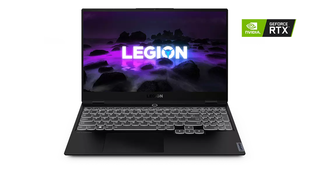 Legion Slim 7 (15, AMD) gaming laptop, front view