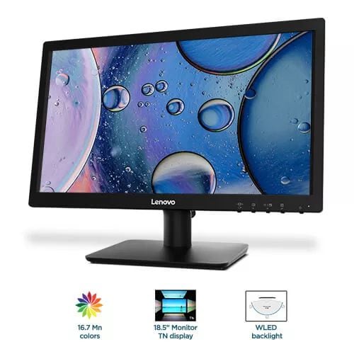 lenovo 18.5 inch hd monitor d19 10