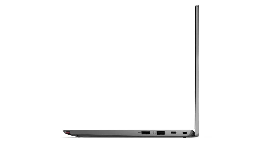 ThinkPad L13 Yoga Gen 3 laptop left side profile view