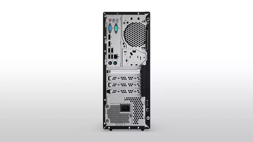 Lenovo ThinkCentre M710 Tower, back view