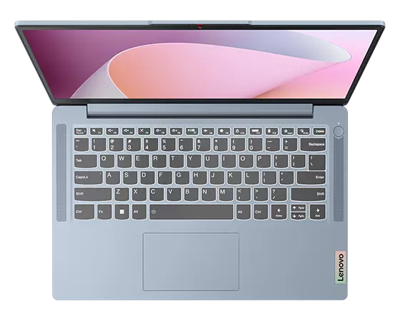 IdeaPad Slim 3i Gen 8 (14″ Intel) top view keyboard