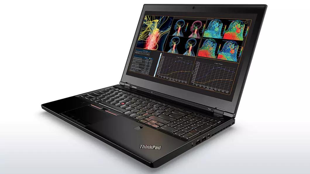 Lenovo ThinkPad P50 Front Right Side View
