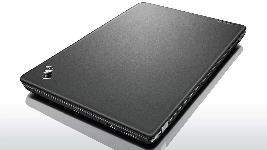 Lenovo ThinkPad E550 Overhead View of Closed Laptop