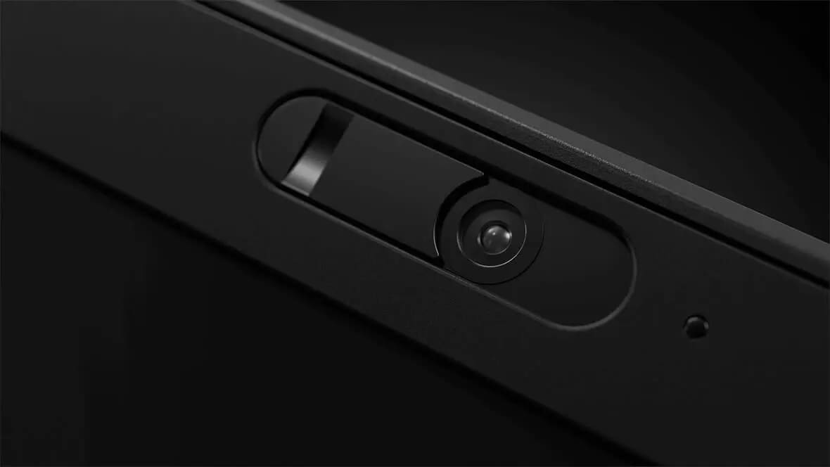 Lenovo ThinkPad X1 Carbon Thinkshutter closeup