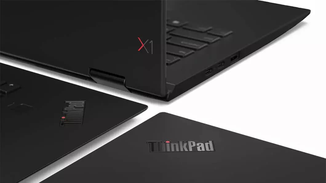  Thumbnail, Lenovo ThinkPad X1 Yoga (3rd Gen) new branding IDs on top cover and beneath keyboard.