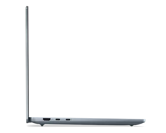 IdeaPad Pro 5i Gen 8 laptop side-profile view, facing right