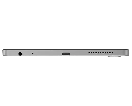 Vue de profil du bas de la tablette Lenovo Tab M9