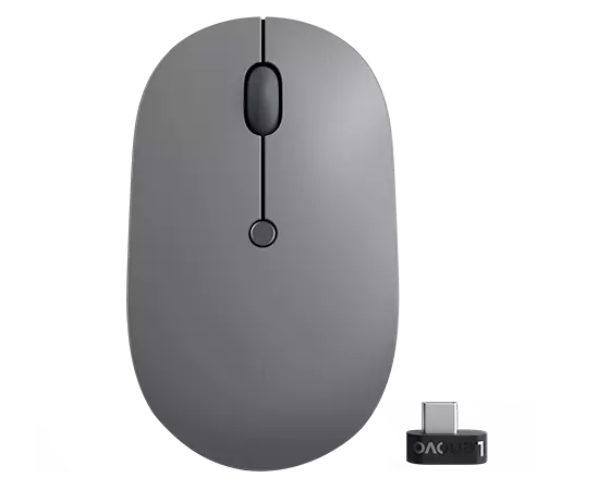 Lenovo Go USB-C-trådløs mus (Storm Grey)