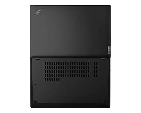 Lenovo ThinkPad L15 Gen 4 (15” AMD) Notebook – Ansicht von hinten unten, Gehäusedeckel