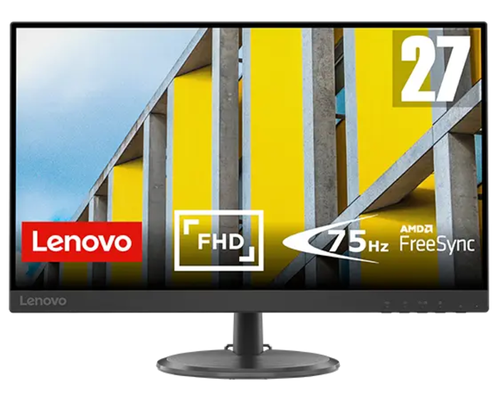 D27-30 27-inch FHD Monitor (75 Hz) | 66B8KAC6UK | Lenovo UK