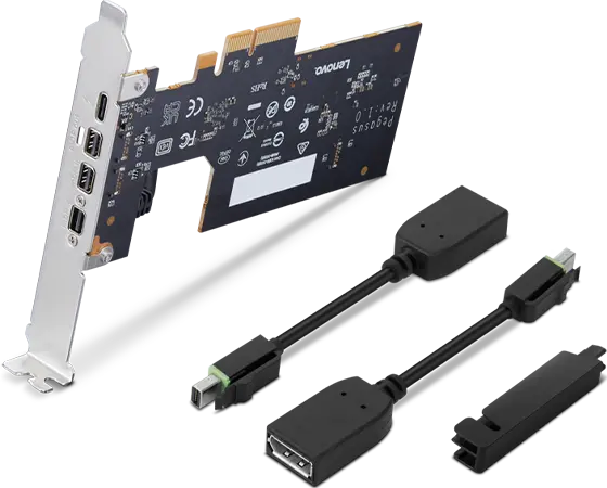 ThinkStation Thunderbolt 4 PCIe Expansion Card with HP Bracket