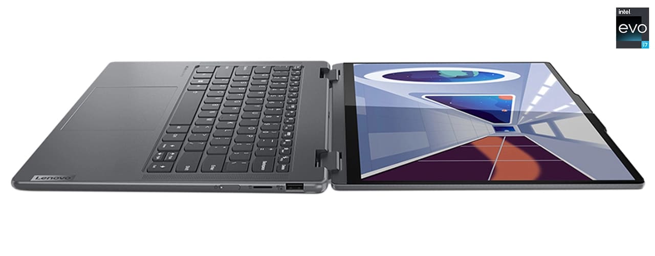 Yoga 7i (14″ Intel)  14 inch 2-in-1 laptop powered by Intel