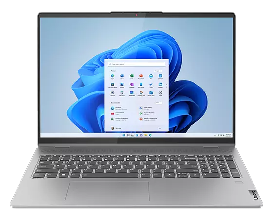 Lenovo IdeaPad Flex550i - プラチナグレー IdeaPad Flex 5i, 16 inch Intel® Core™ powered 2-in-1 laptop