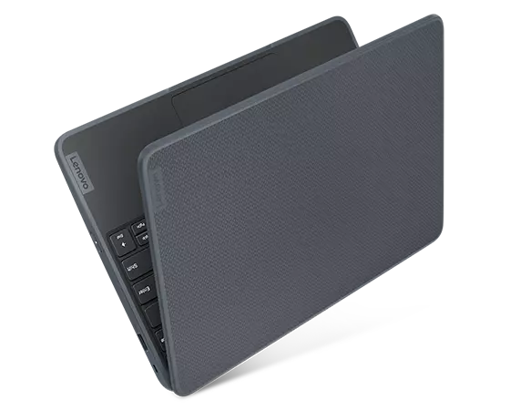 Lenovo 100w Gen 4 (11” Intel) laptop – slightly open, with hinges down