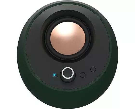 Creative Labs | Speaker US 2.0 Lenovo 5.0 Pebble USB-C (78326520) with Black/Green Minimalistic Pro Bluetooth System V3 
